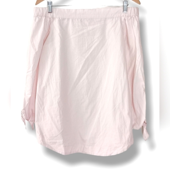 Free People Show Some Shoulder Top in Blush  Small - Picture 2 of 5